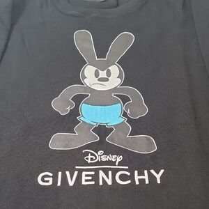 Givenchy Black Sweatshirt with Disney Graphic